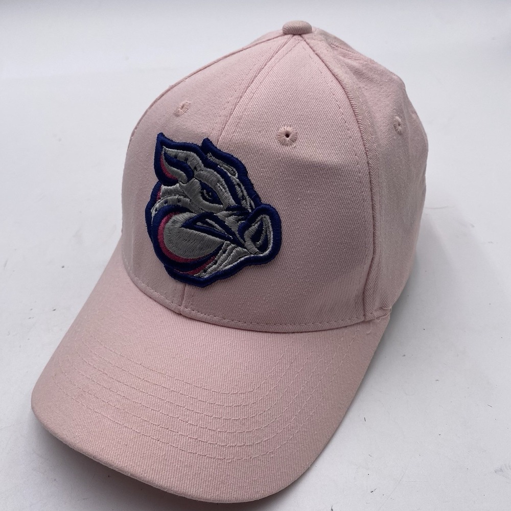 Lehigh Valley Iron Pigs YOUTH Hat Pink MILB Minor League Strapback Adjustable